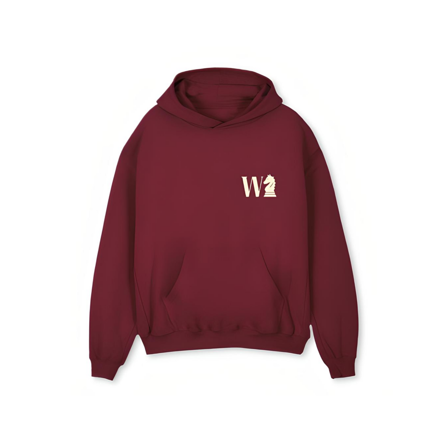 Walerny Oversized Hoodie Burgundy