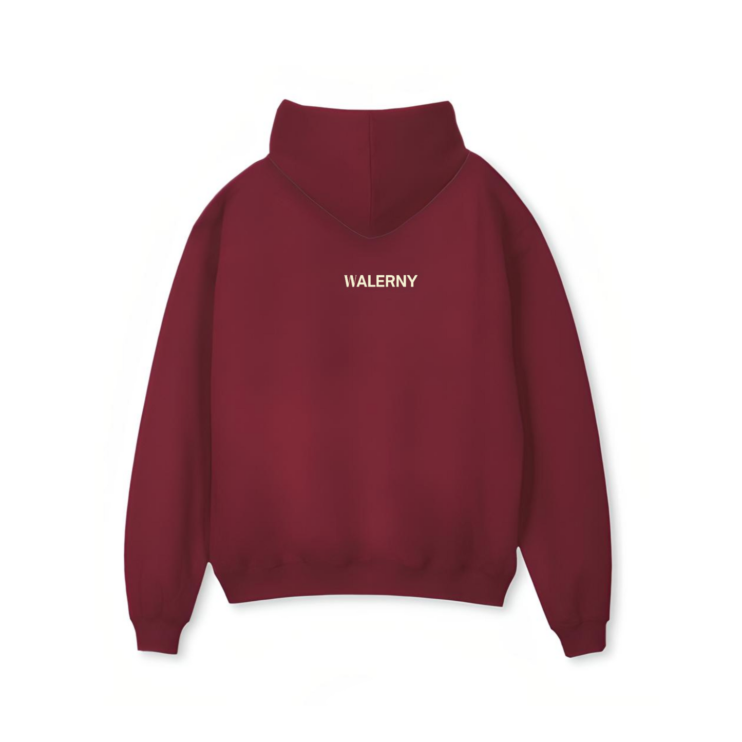Walerny Oversized Hoodie Burgundy
